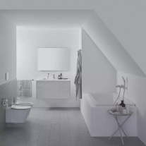 Baterie de bideu Ideal Standard Ceraline, cu ventil Pop-Up, crom